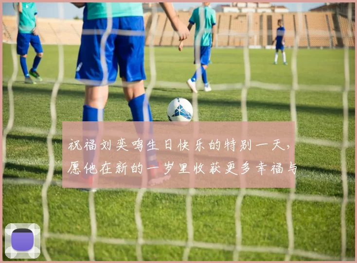 祝福刘奕鸣生日快乐的特别一天，愿他在新的一岁里收获更多幸福与成功